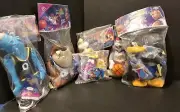 6 Tune Squad Space Jam Plush Toy McDonalds 1996 Complete Set Sealed