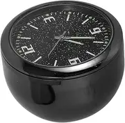 MUCKLILY Automotive Vehicle Clock Compact Design with Glow The Dark Feature for Car Dash Accurate Movement Stylish Accessory for Car Enthusiasts