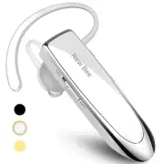 Bluetooth Earpiece V5.0 Wireless Handsfree Headset with Microphone 24 Hrs Dri...
