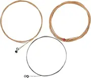 Levemolo Replacement Folk Guitar Strings Set 6 Strings for Acoustic Folk Guitars for Musician's Needs for Concerts Practice