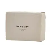 Temple Organic Cotton Sheet Set (Pebble) - Double