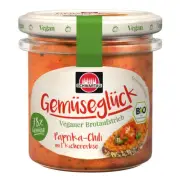 Schwartau Gemüseglück Bio Sandwich Spread Paprika Chili Kichererbse 135g