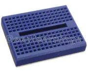 5PCS Mini Blue Solderless Prototype Breadboard 170 Tie-points for Arduino Shield