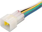 BIZOCA 1/2 3 4 6 8 9 16 Pin 2.3mm Car with Wire Or Without Wire Plug DJ7041Y-2.3-21 / Other(6p Male)