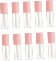 LIFKOME 10pcs Lip Glaze Tubes Squeeze Design Lip Gloss Containers Fashionable Easy to Use