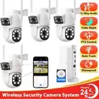 10CH NVR H.265 Video Surveillance Set CCTV Home Security Camera System Wireless