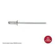 COUNTERSUNK Aluminium Steel Rivet 1/8" 3.2 x 8mm - Box of 1000