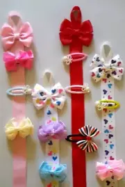 Hair Bow Hair Clip Organiser for Bows Clip Holder Bow Clip