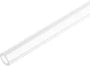 sourcing map Acrylic Pipe Rigid Round Tube Clear 6 mm ID 9mm OD 305mm for Lamps and Lanterns,Water Cooling System