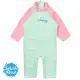 【Splash About 潑寶】Toddler UV Suit 兒童抗UV連身泳衣 - 花漾蜻蜓 2-3歲-3-4歲