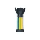 5pc Joseph & Joseph Elevate Kitchen Silicone Cooking Utensil Set w/Stand/Storage