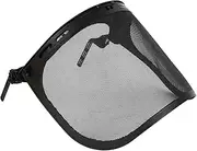 UM ULTRAMAXX Full Face Shield Eye & Head Protection, Hard Hat Replacement Mesh Face Shield Attachment, Adapter for Hard Hat and Safety Helmets (Mesh Face Shield)
