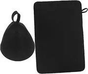 MERRYHAPY Sauna Hat Seat Cushion Set Made of Thick Felt Comfortable for Long Sessions Sauna Wool Hat for Women Men