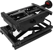 Truck Damping Base Steel Alloy Universal Damping Base, Weight Adjustment Handle, Slide Distance 128mm/5.04in with Front Handle for RV, Truck, Boat