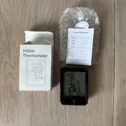 Digital LCD Indoor thermostat Thermometer Hygrometer Humidity Meter New In Box