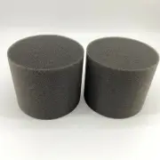 2-High Density Foam Plug For Loud Speaker Port Bung 100mm Diameter x 80mm Height