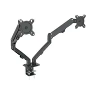 Monster Dual Arm Monitor Mount Up to 27'' Screens - Black