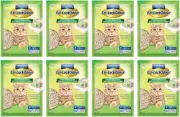 8 X Ezi Lockodour Natural Mineral Zeolite Cat Litter Pellets 2L Bulk Pack