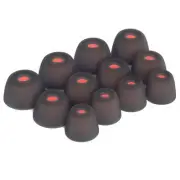 12 x Silicone EarBuds Ear Tips For JBL Tune 230NC, Live Pro+ Earphones in Black