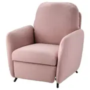 EKOLSUND recliner, Gunnared light brown-pink
