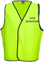 [HolyShirt HI-VIZ] SITE MANAGER' SAFETY DAY/NIGHT VEST