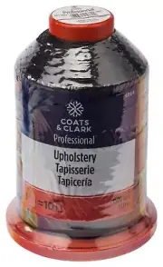 Coats Professional Upholstery Thread 1500yd-Black