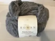 ROWAN Brushed Fleece Extra Fine Merino + Baby Alpaca Wool Yarn 50g 00253 Gray