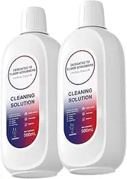 2 Bottle 1000ml Floor Cleaning Solution Compatible With Tineco, Deep Cleans for Multiple Hard Floors, Suitable With All Robot Vacuums with Mopping and Cordless Wet/Dry Vacuum Mop Cleaner(Lavender)