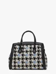 knott houndstooth medium satchel