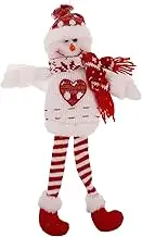 Snowman Curtain Holders Plush Doll Christmas Curtain Buckle Tiebacks for Holiday Decor Easy to Install Festive Touch for Rv Windows Durable Window Ornaments