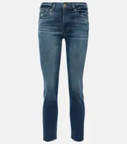 [7 For All Mankind] 7 For All Mankind Roxanne skinny jeans UK 10 blue