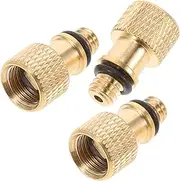SWOOMEY Valve Adaptor Set Pack Bike Tire Pump Parts Fit for Air Compressor Easy Conversion for Inflation
