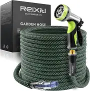 Garden Hose 100Ft, Flexible Water Hose, Ultra Lightweight Non-Expanding Hose wit