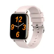 Smart Watch IP68 Waterproof Fitness Tracker 24 Sports Smartwatch Women Men Bracelet for IOS Android Huawei Xiaomi - pink