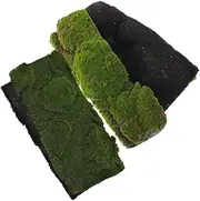 2pcs Simulation Moss Mat Realistic Artificial Grass Rug Artificial Moss Pad 30x30cm for Garden Dec