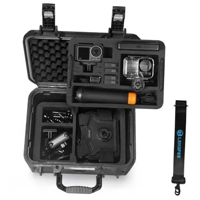 Portable Waterproof Hard Case for DJI Osmo Action 5 Pro/4/3 Camera,Adventure