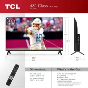 TCL 43-Inch Class S3 1080p LED Smart TV with Google TV 43S350G BRAND NEW SEALED