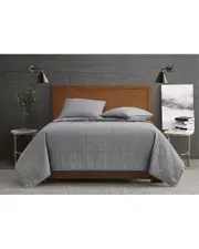 London Fog Garment Wash Solid Quilt Set