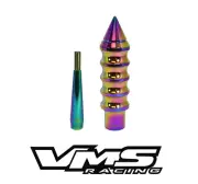 NEOCHROME VMS RACING SPIKE SHIFT KNOB + 4.5" SHIFTER ROD EXTENSION FOR NISSAN (for: Nissan)