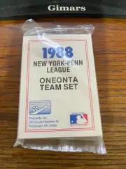 1988 Oneonta Yankees ProCards SEALED Team Set