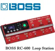 BOSS Effects Pedal Guitar Looper RC-600 Loop Station BOSS AC adapter PSA-100S2