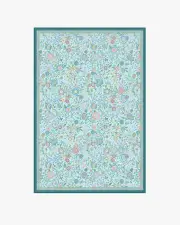 120' x 185' | Machine Washable Runner Rug | Kid & Pet Friendly | Indoor Rug | Bridgerton Royal Garden Multicolour Tufted Rug | Ruggable