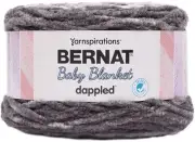 Bernat Baby Blanket Dappled Yarn-Charcoal (Pack of 2 Skein)