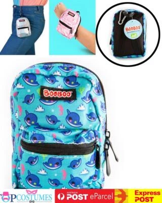 Narwhal Mini Backpack BooBoo Functional Compact Bag Novelty Xmas Gift