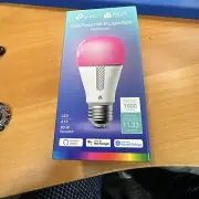 TP-Link Kasa Smart Wi-Fi LED Multicolor A19 Light Bulb KL135