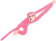 Vaguelly Plush Monkey Curtain Tieback Adorable Cartoon Animal Window Holdback Cute Stuffed Monkey Decor for Living Spaces Soft Plush Material Fun and Interactive Design
