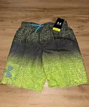 UNDER ARMOUR YOUTH UPF 50 SWIM TRUNKS SIZE LARGE NWT $40