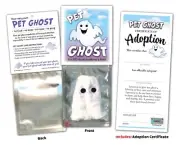 PET GHOST Cute Novelty Gift Birthday Xmas Stocking Stuffer Party White Elephant