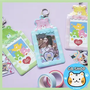 [DAISO Korea] 💗Carebears💗 照片卡鑰匙圈迷你照片鑰匙圈 6 個選項 / 相冊活頁夾 Coll