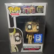 *NIB* ENCHANTRESS Funko Pop Suicide Squad DC Exclusive 110 W/ Protector